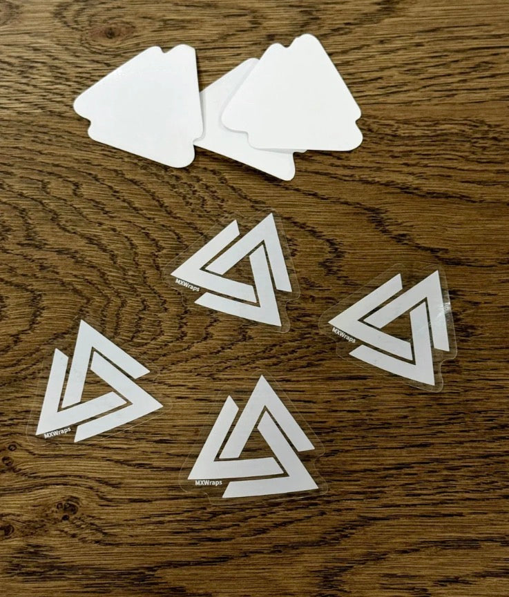 Chi stickers for battery