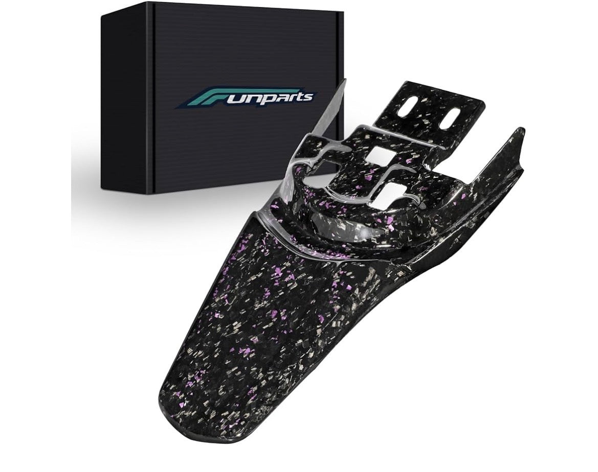 Real forged, carbon fiber rear fender￼