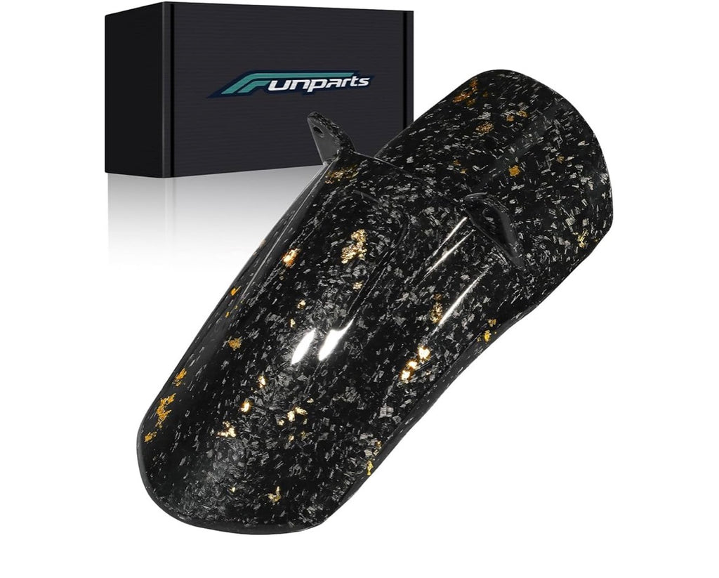 Real forged carbon fiber mud guard